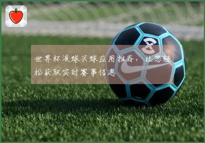 世界杯滚球买球应用推荐，让您轻松获取实时赛事信息
