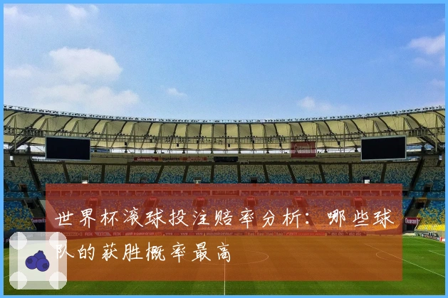 世界杯滚球投注赔率分析：哪些球队的获胜概率最高