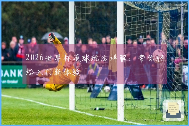 2026世界杯滚球玩法详解，带你轻松入门新体验